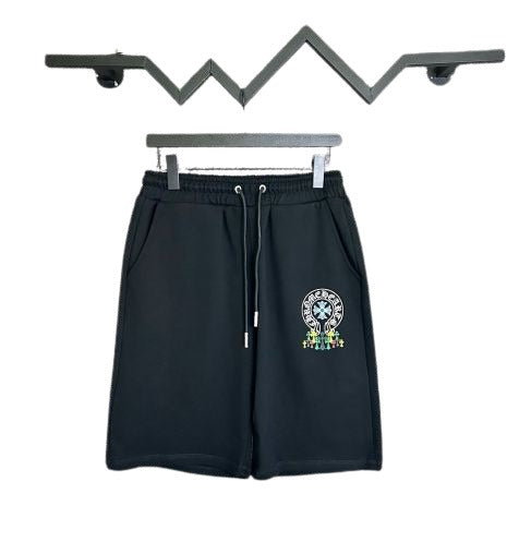 Chrome hearts multi cross black shorts