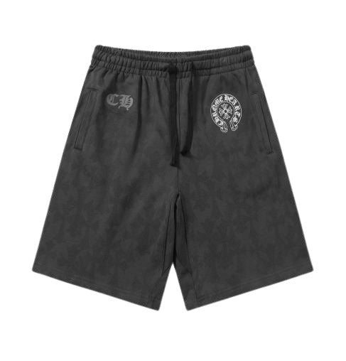 CH chrome hearts cross black shorts